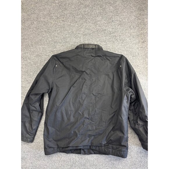 Oakley Insulated Jacket Men's XL Black Nylon Full Zip Mock Neck Pockets Bomber - Picture 9 of 10